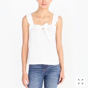 NWT J. Crew Bow Tank Top